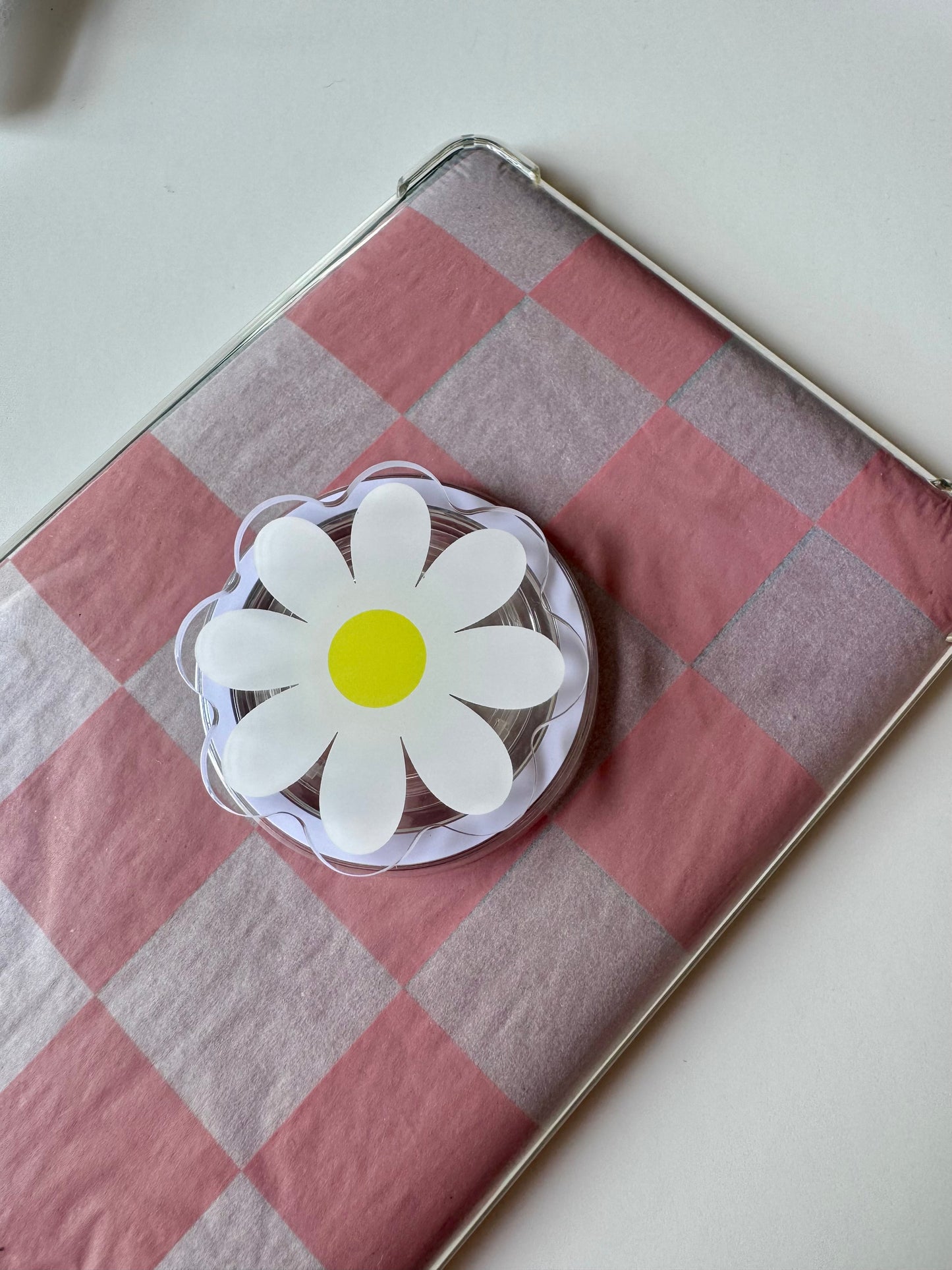 Magnetischer Handy/Ebook Grip Gänseblümchen