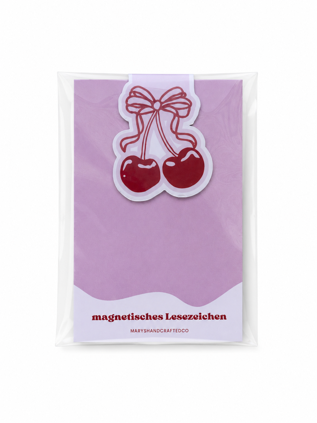 magnetisches Lesezeichen I Kirsche