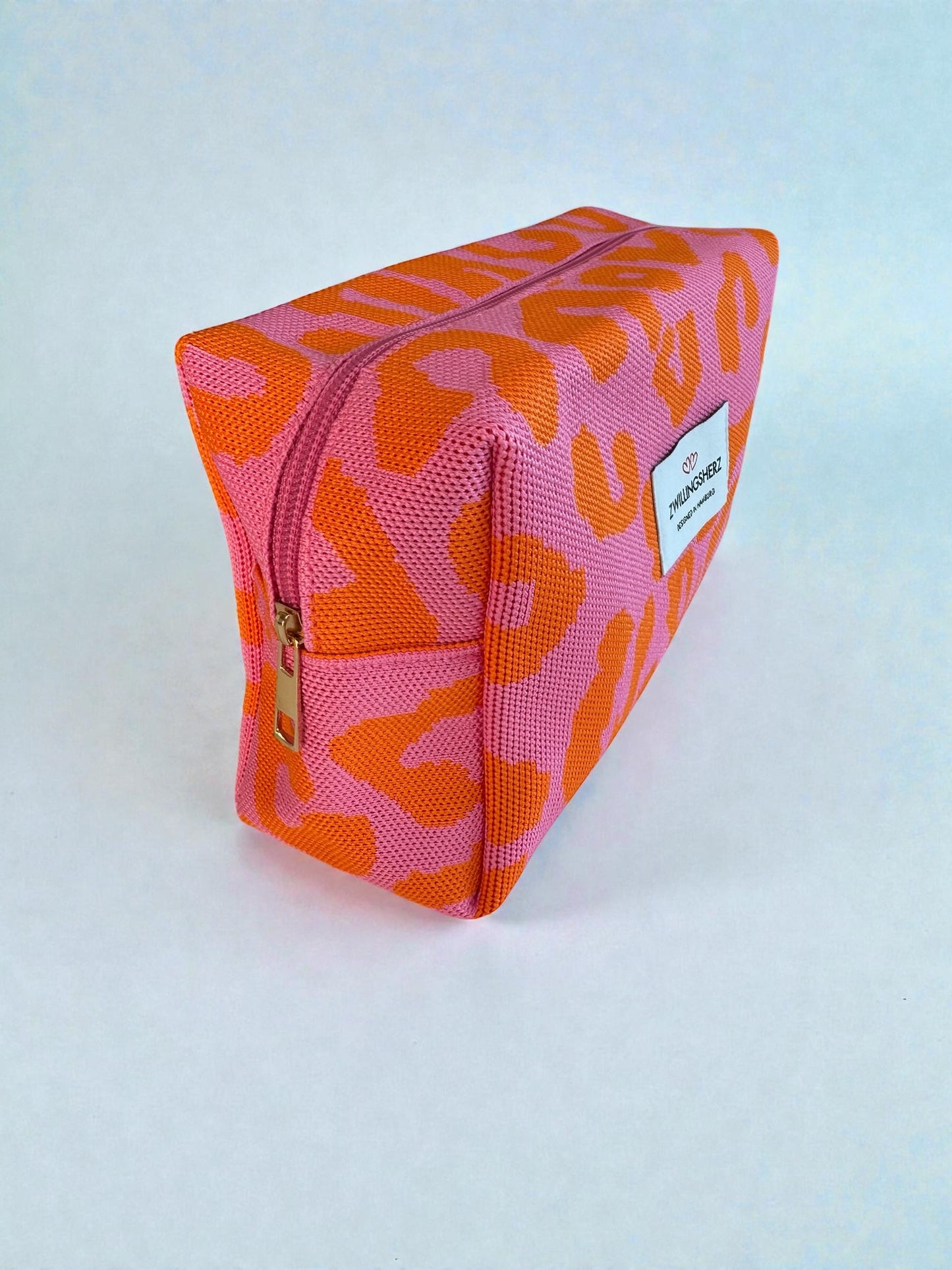 Kosmetiktasche Leo orange