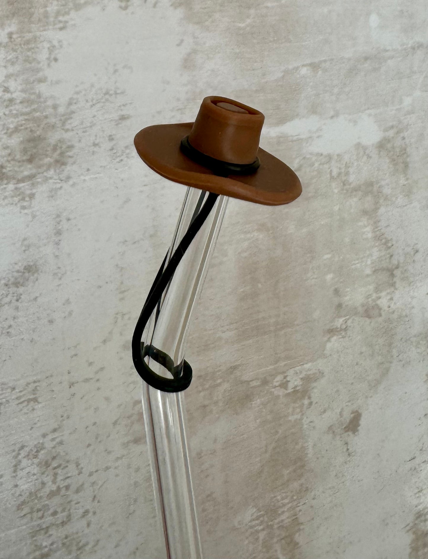 Strohhalmtopper Cowboyhut