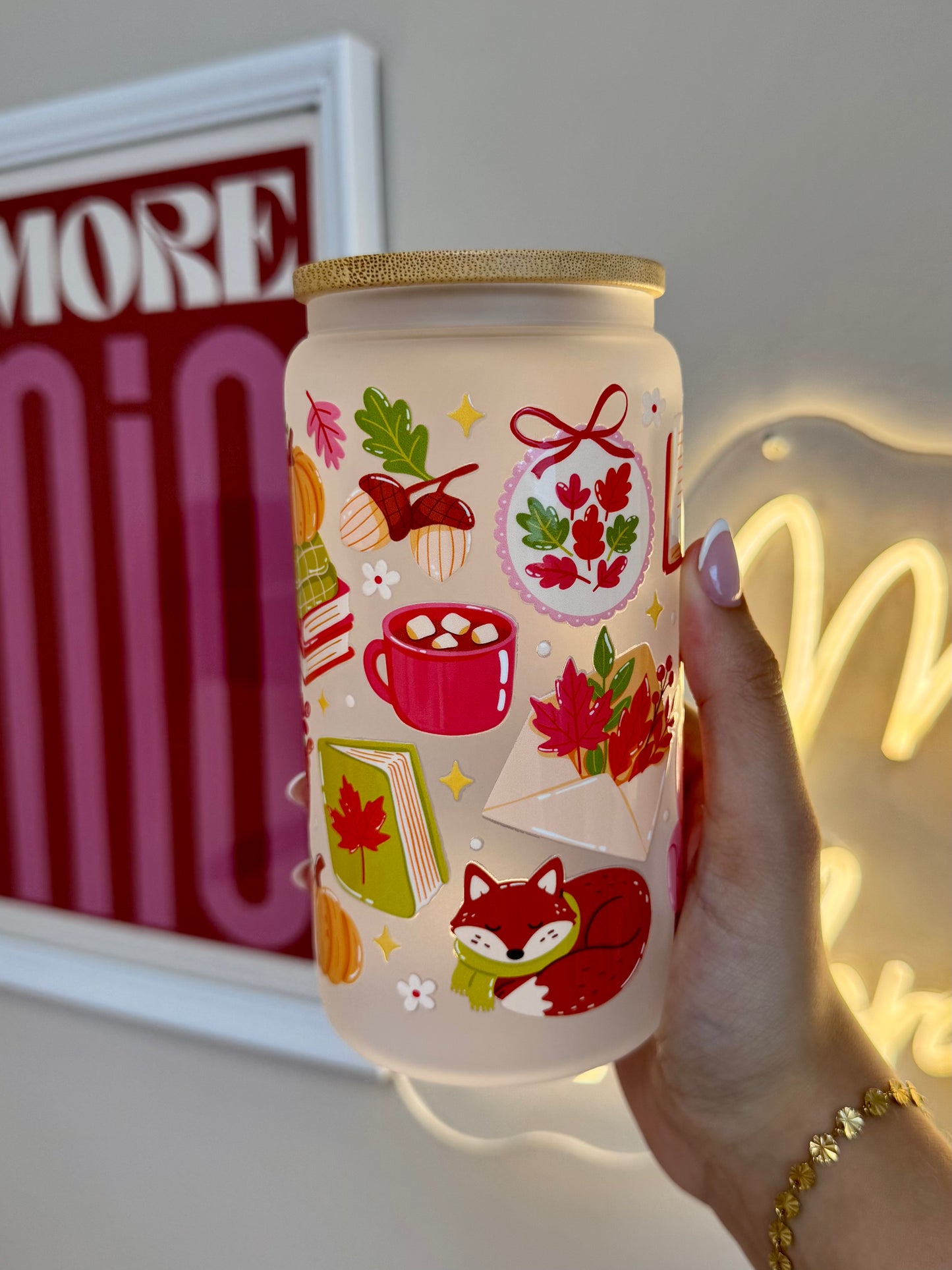 Trinkglas cozy autumn 470ml
