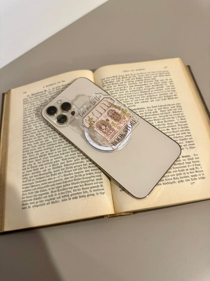 Magnetischer Handy/Ebook Grip bookstore