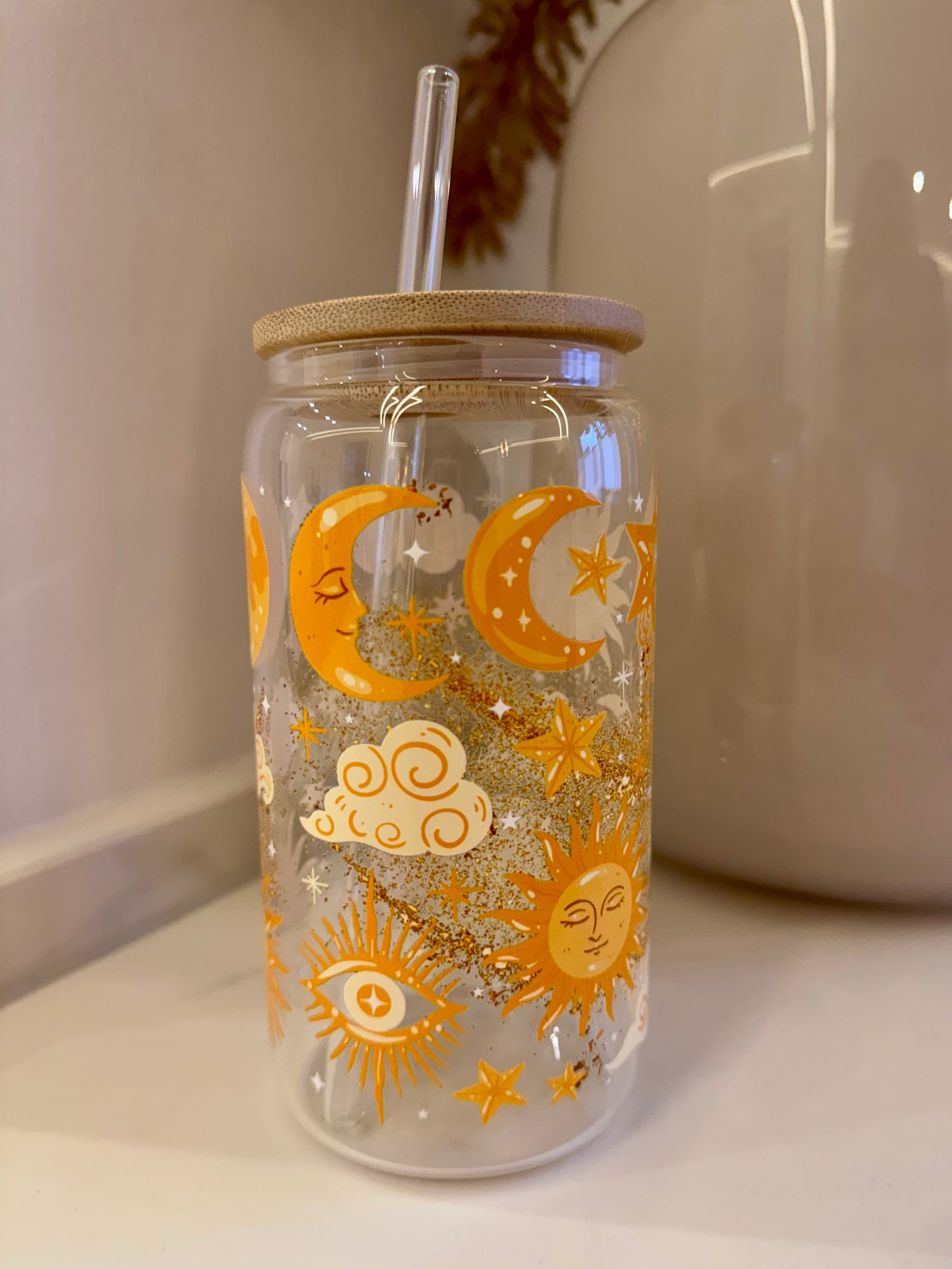 Trinkglas Sonne & Mond 470ml