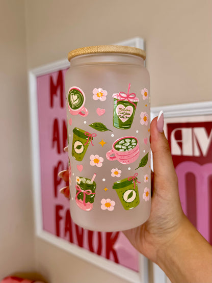 Trinkglas matcha 470ml