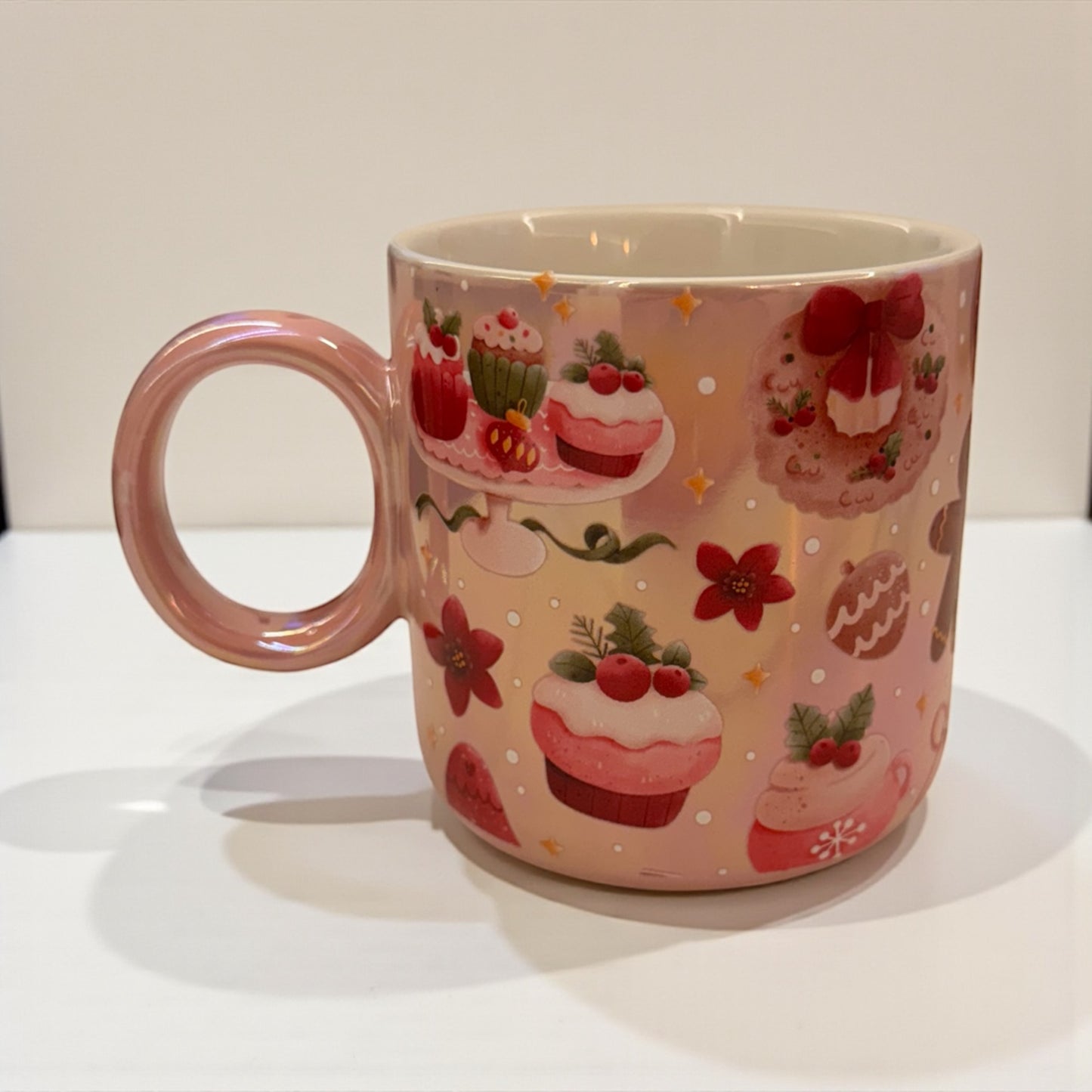 Tasse holographisch süße Weihnacht