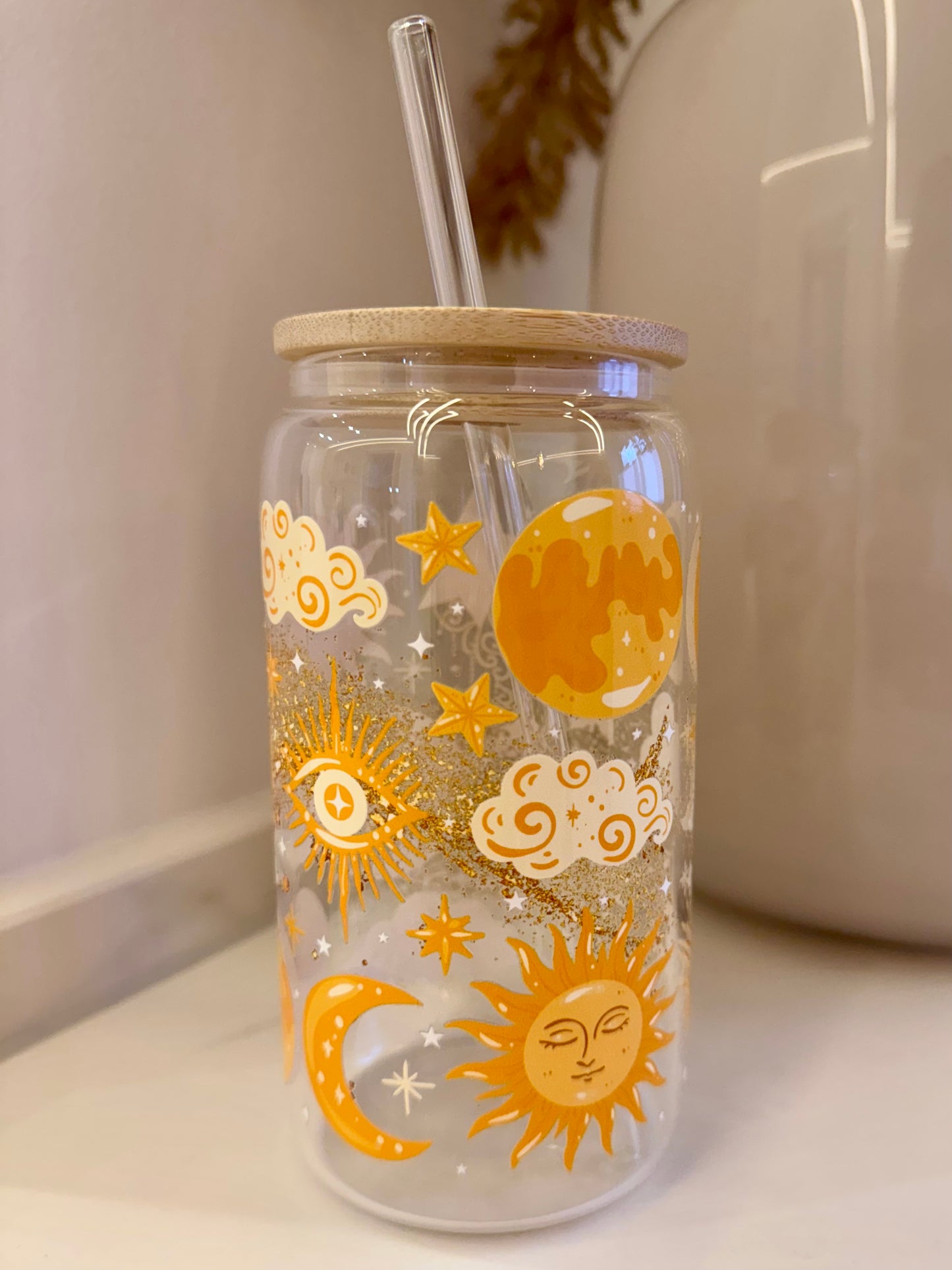 Trinkglas Sonne & Mond 470ml