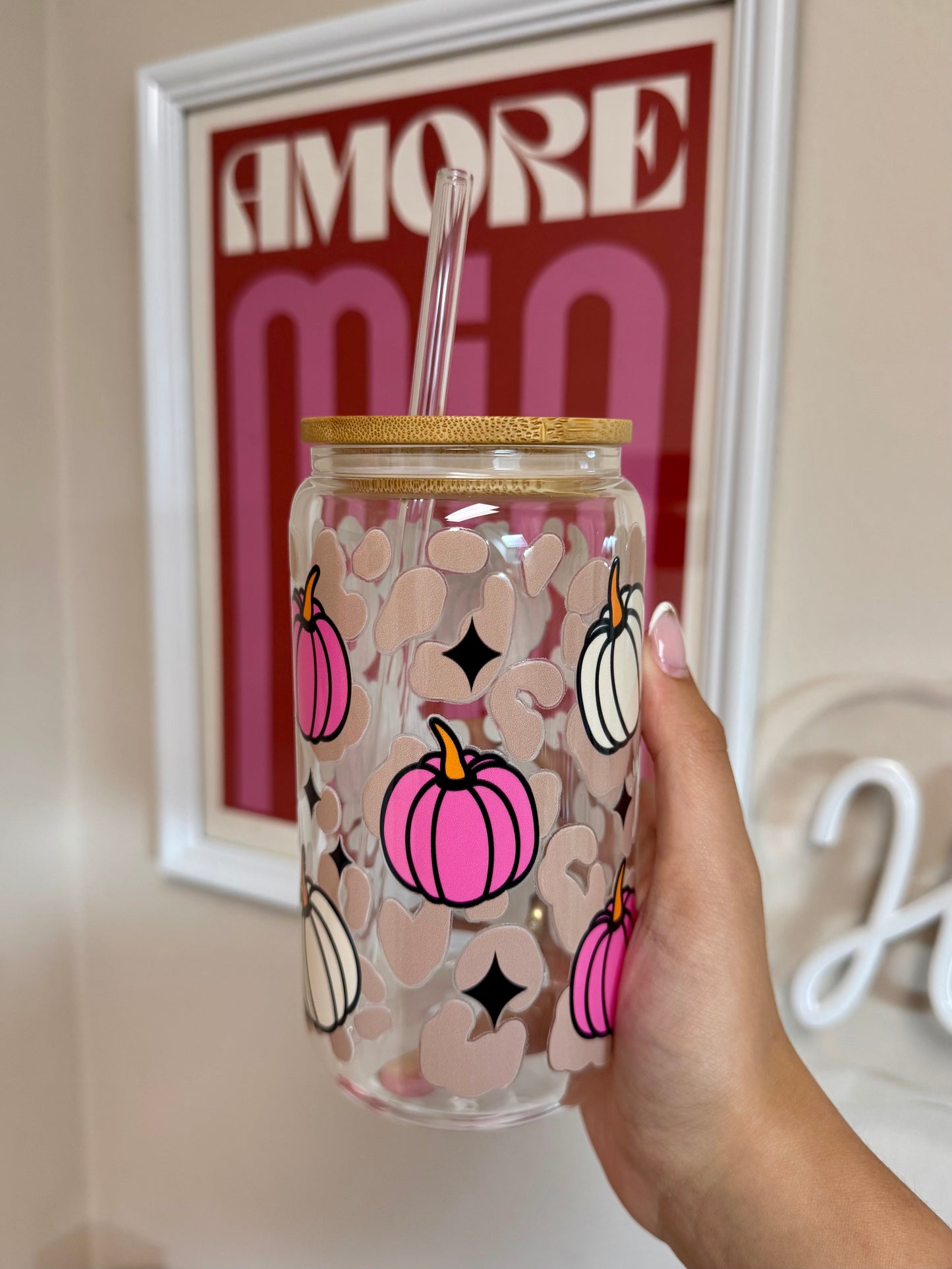 Trinkglas Kürbisse 470ml