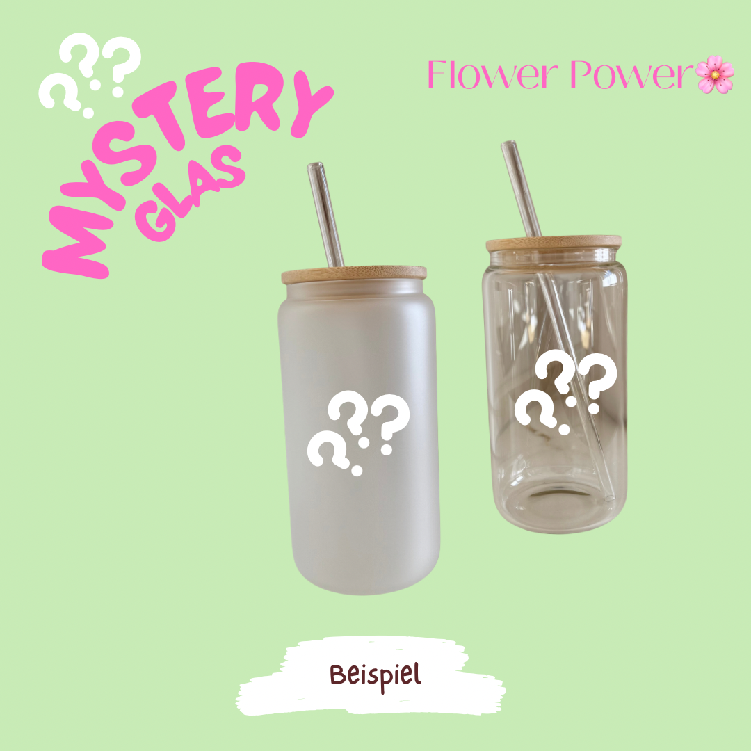 Flower Power Mystery Kugeln - Glas