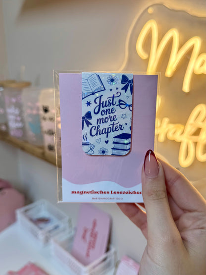 magnetisches Lesezeichen one more chapter