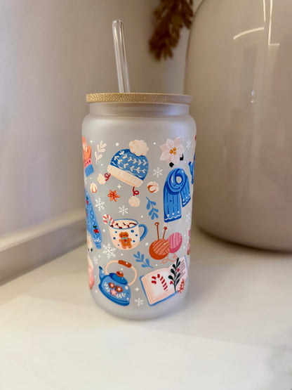 Trinkglas cozy winter 470ml