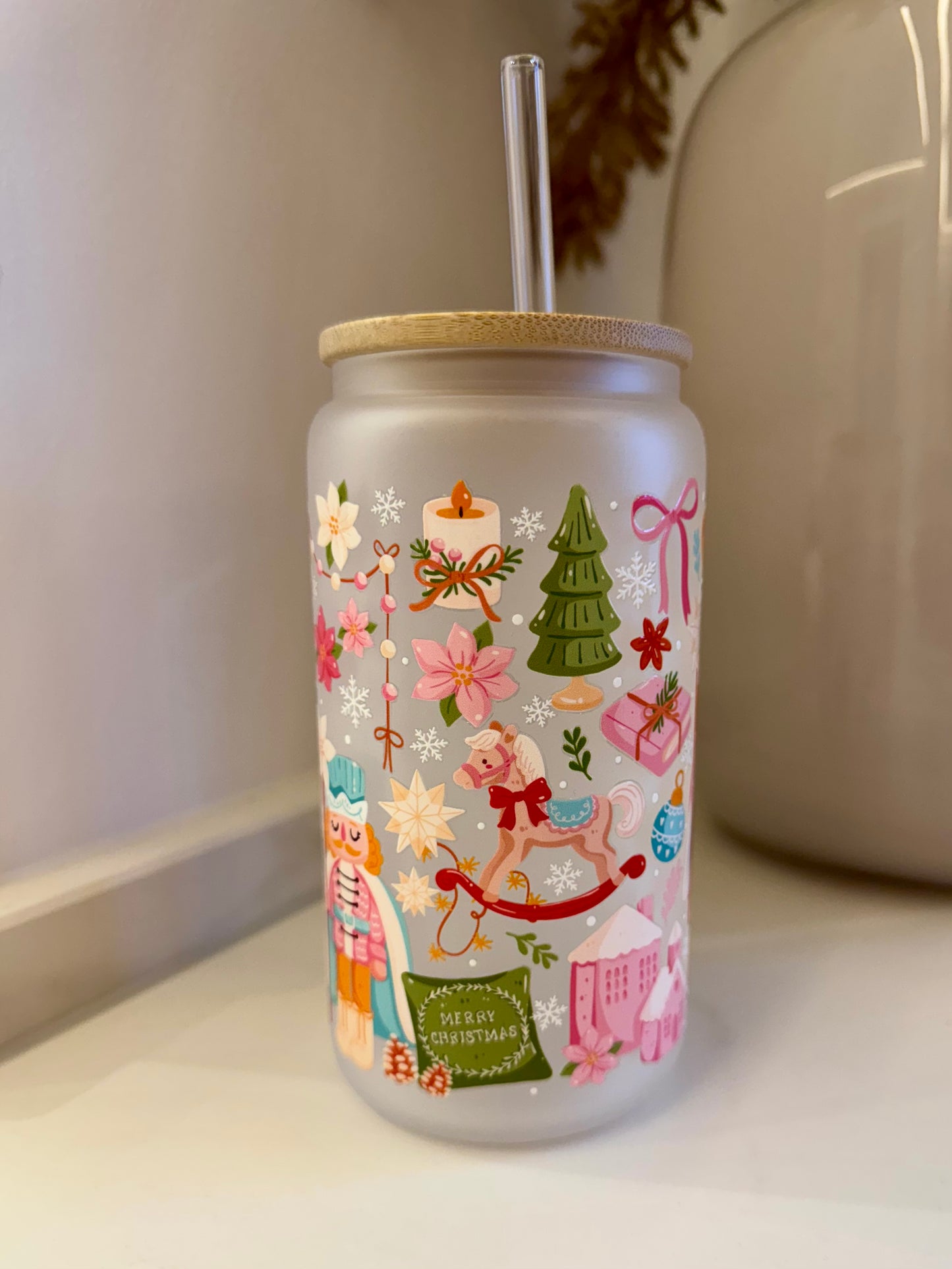 Trinkglas Nussknacker 470ml