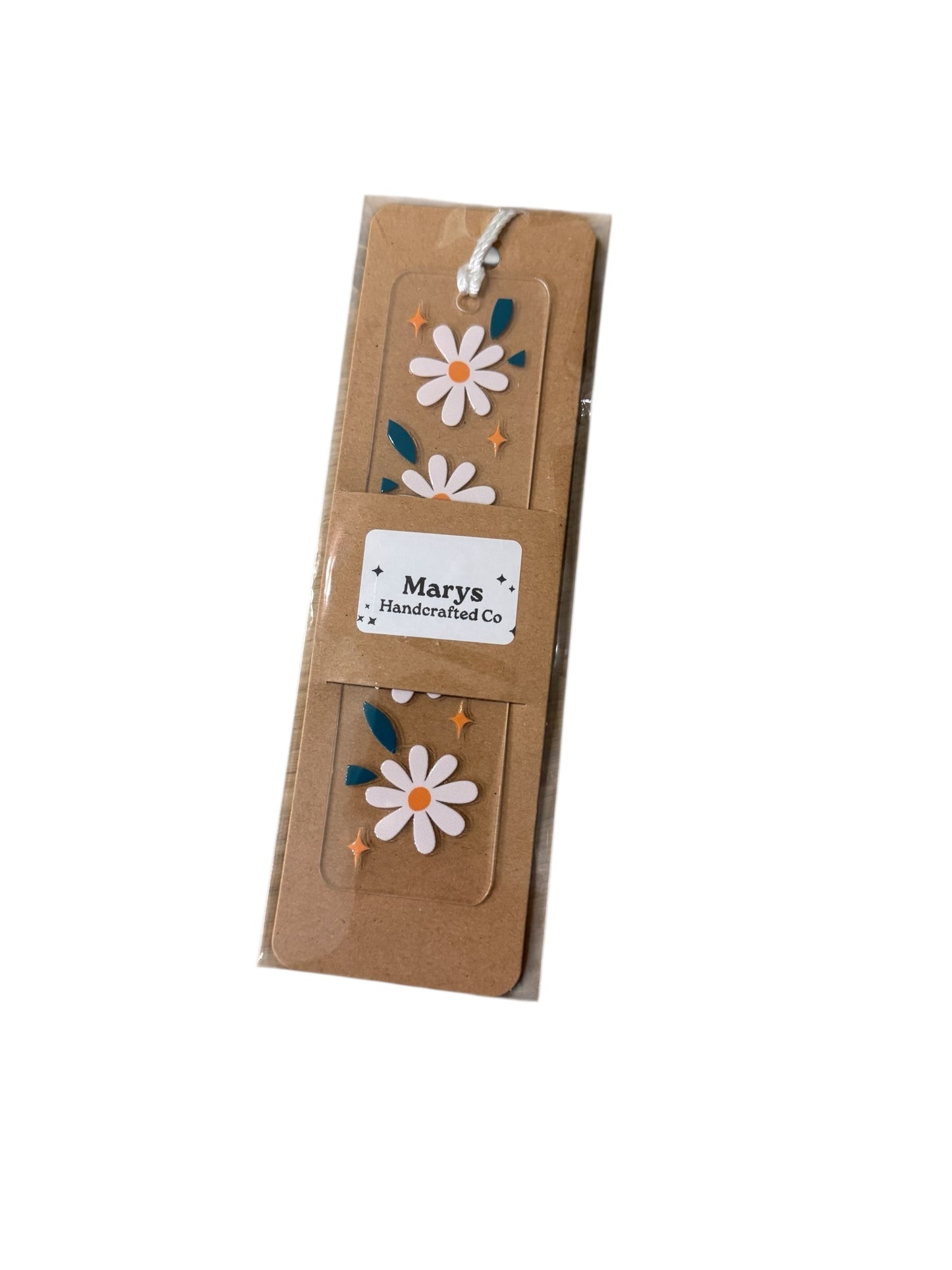 Lesezeichen Acryl Gänseblümchen