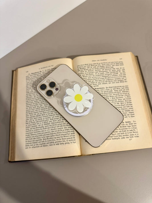 Magnetischer Handy/Ebook Grip Gänseblümchen