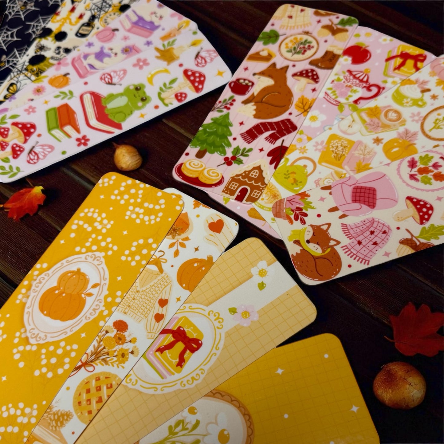 Lesezeichen Herbst Bundle