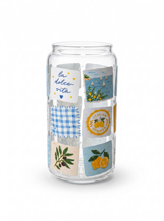 Trinkglas Patchwork Dolce Vita 470ml