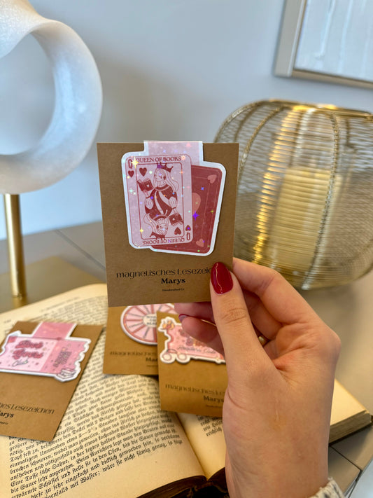 magnetisches Lesezeichen I queen of books
