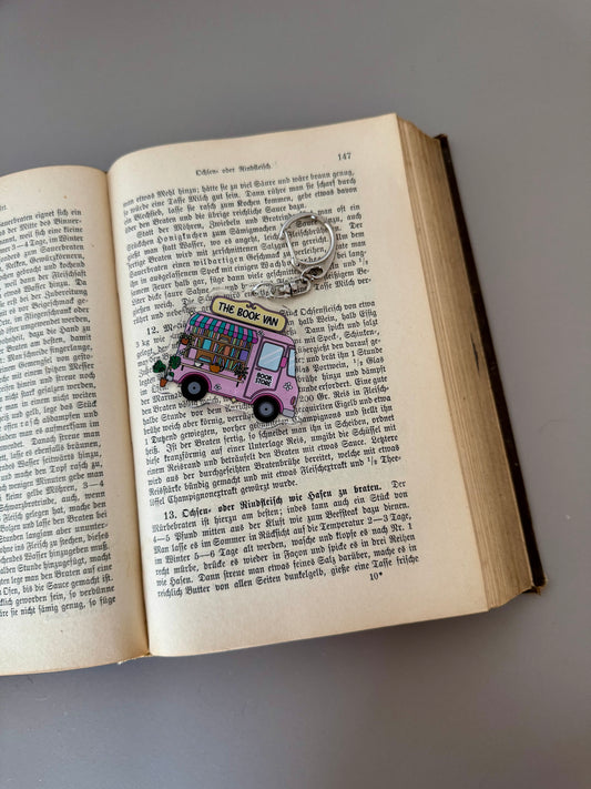Schlüsselanhänger Book van