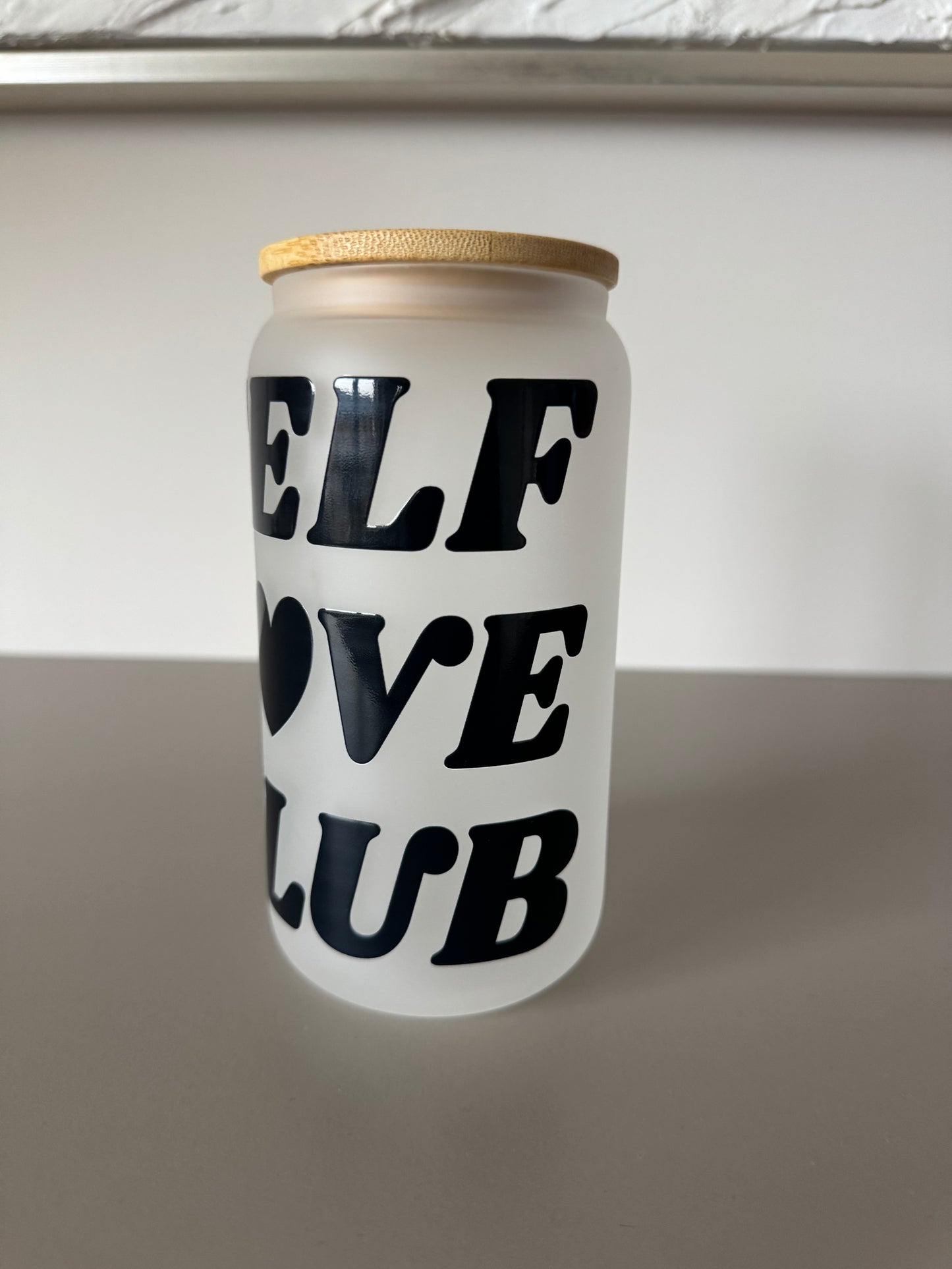 Trinkglas Self love Club 470ml