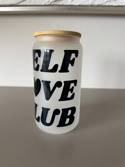 Trinkglas Self love Club 470ml