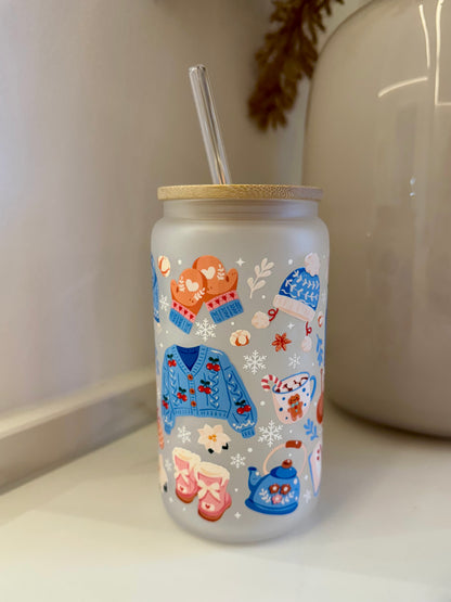 Trinkglas cozy winter 470ml