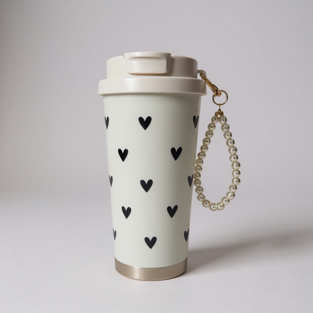 Thermobecher Herzchen