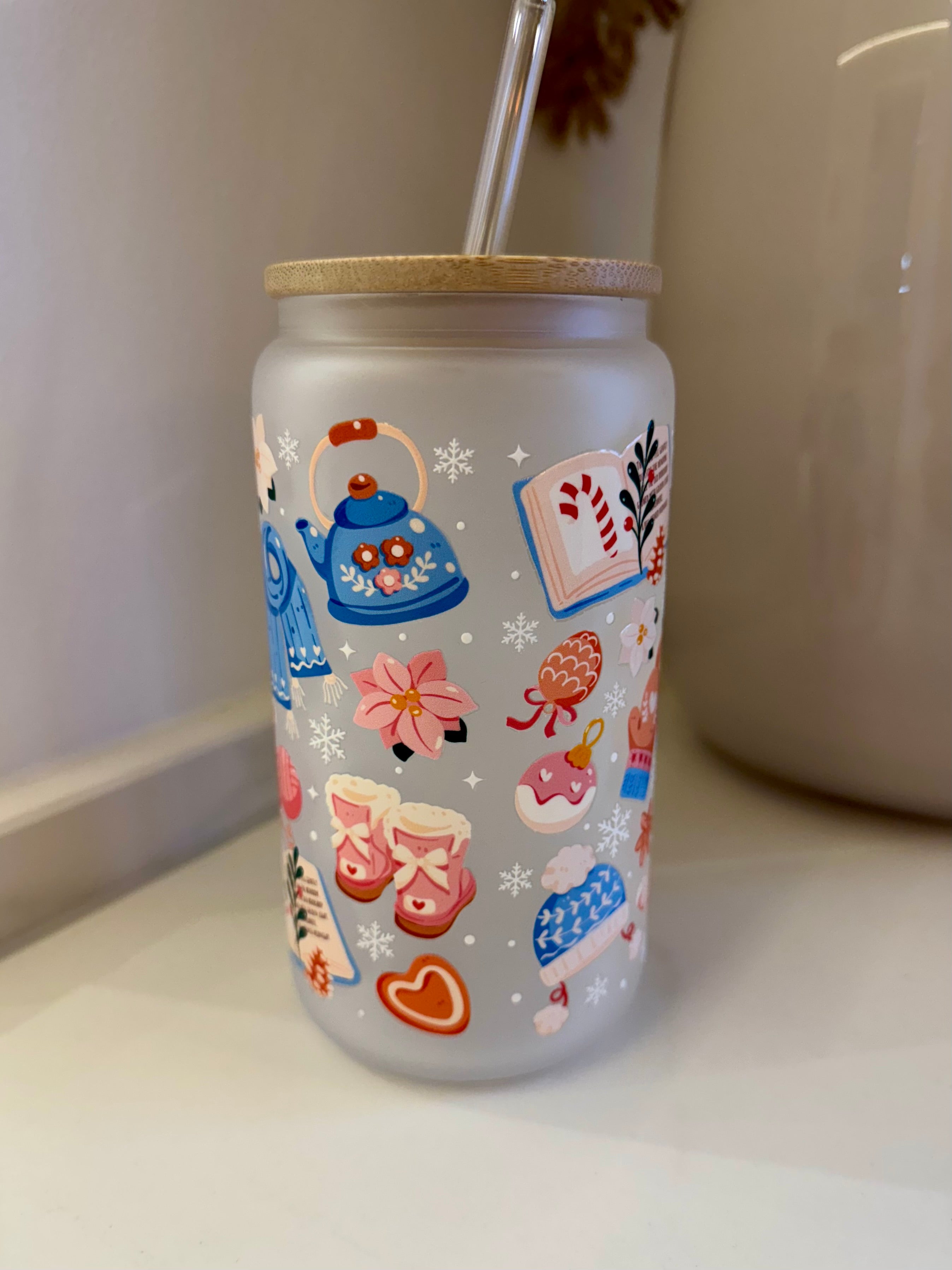 Trinkglas cozy winter 470ml