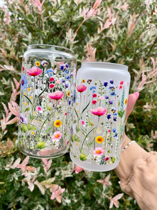 Trinkglas Wildblumen 470ml