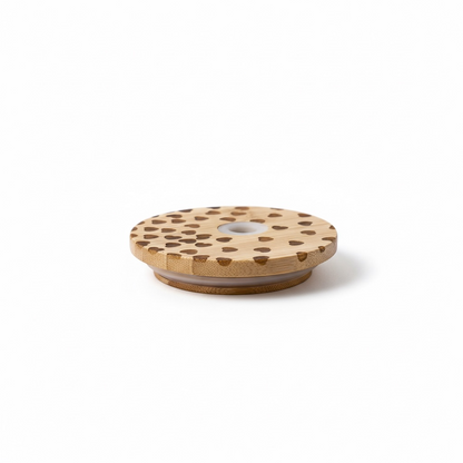 Bambusdeckel Herzen