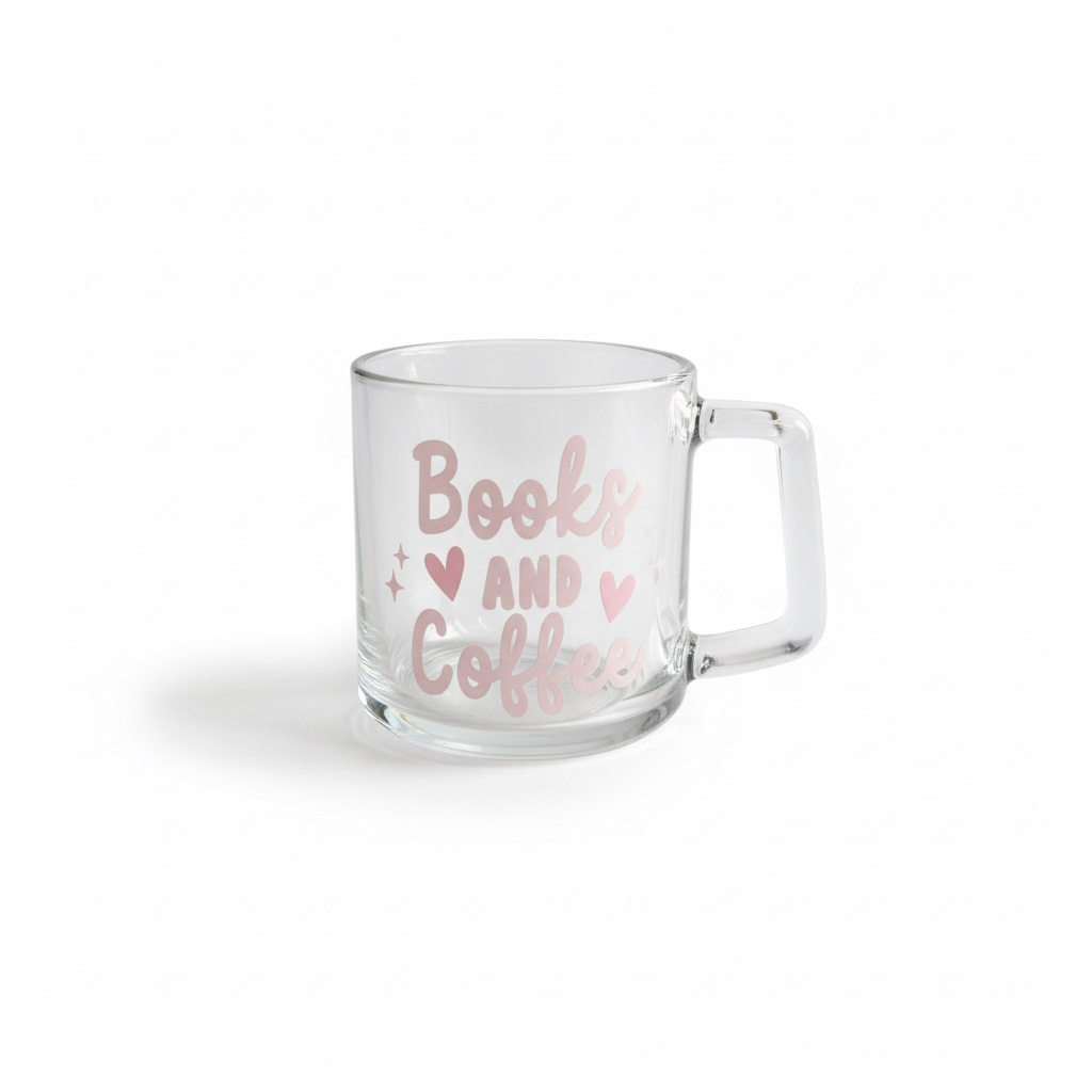 Glastasse books and coffee