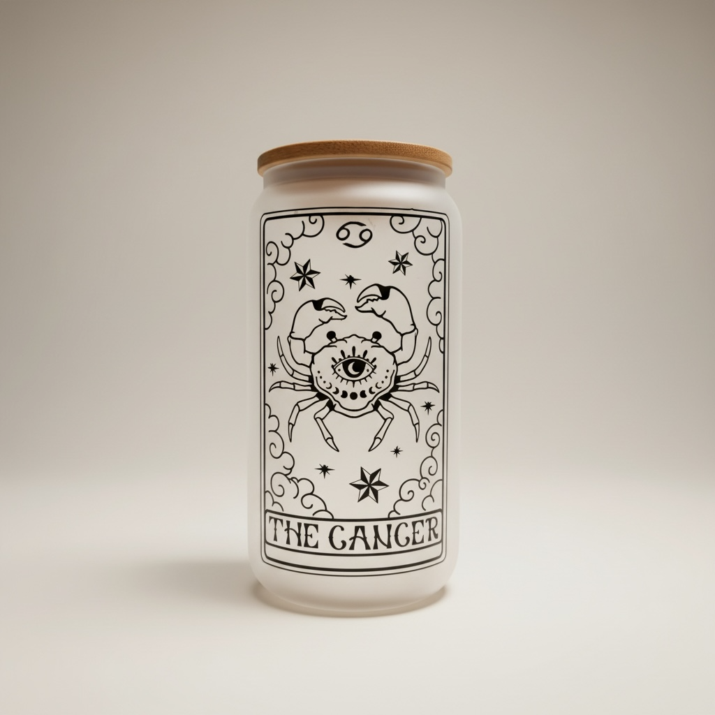 Trinkglas Krebs Cancer 470ml