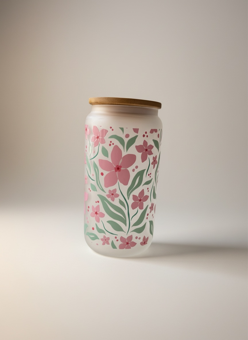 Trinkglas Floralia rosa 470ml