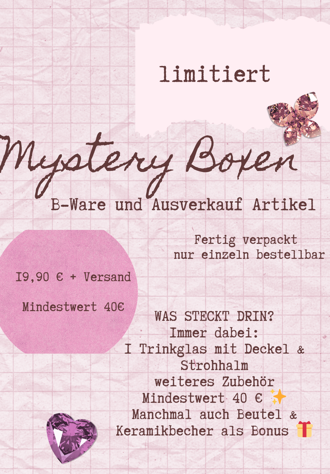 Mystery Box (B-Ware/Ausverkauf)