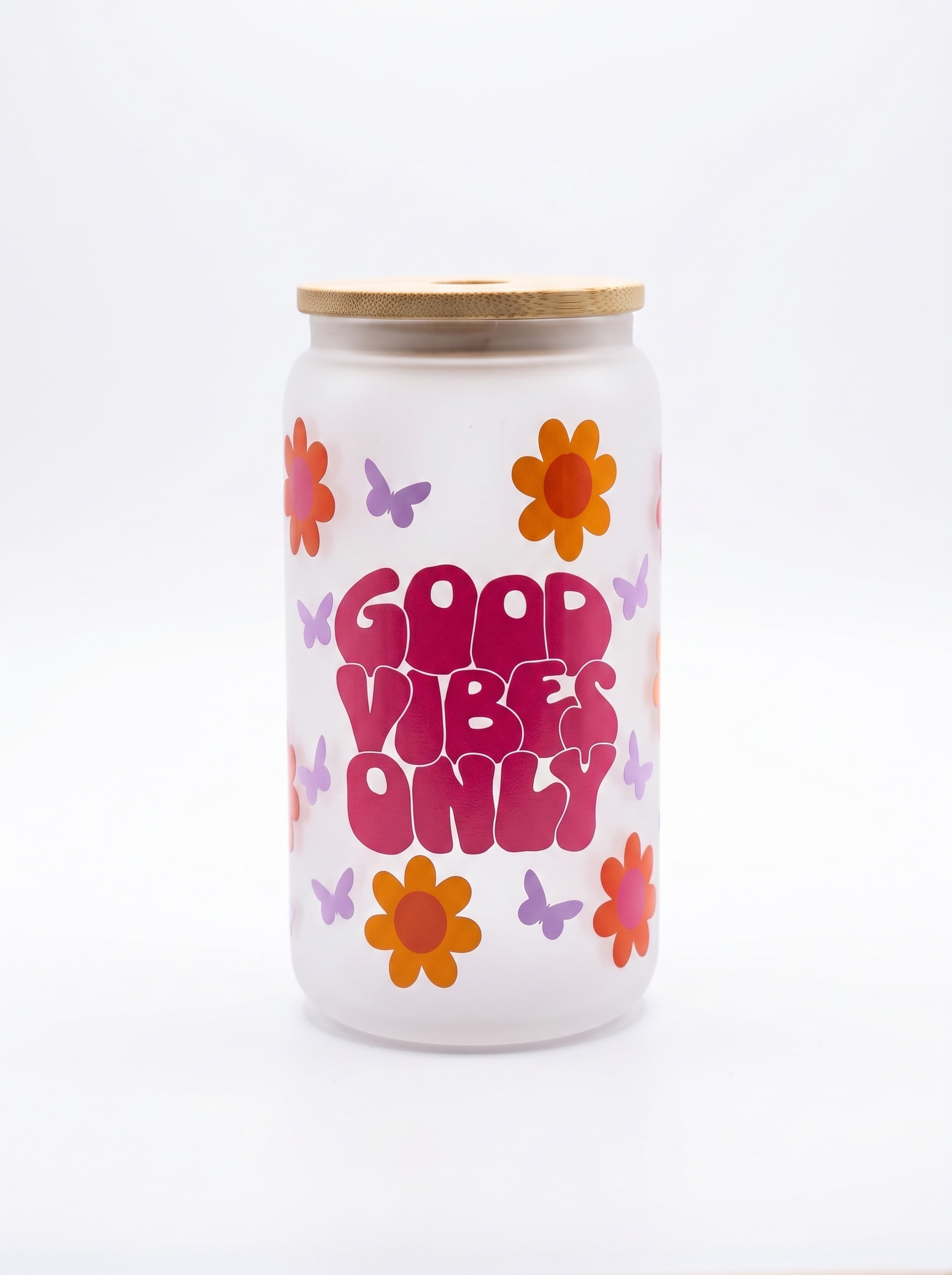 Trinkglas good vibes only 470ml