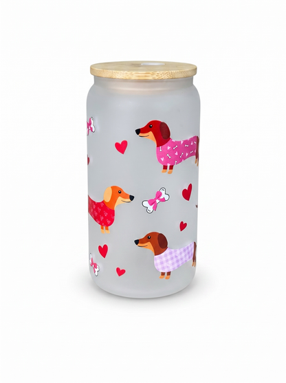 Trinkglas Dackel 470ml