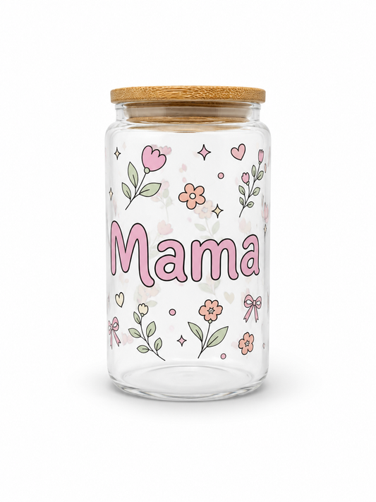 Trinkglas Mama Floral 470ml