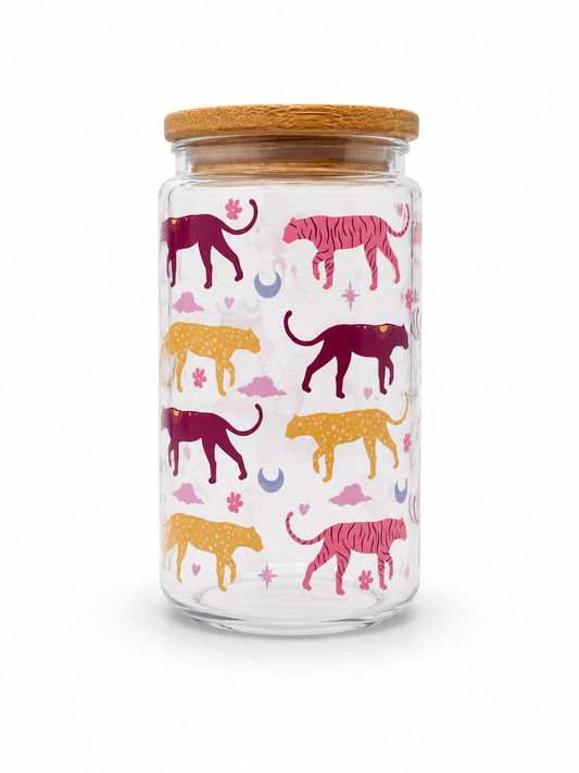 Trinkglas Wildkatzen 470ml