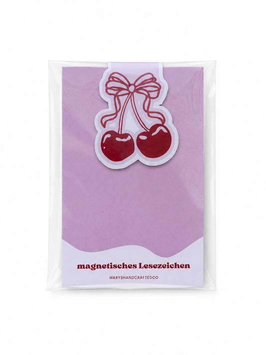 magnetisches Lesezeichen I Kirsche