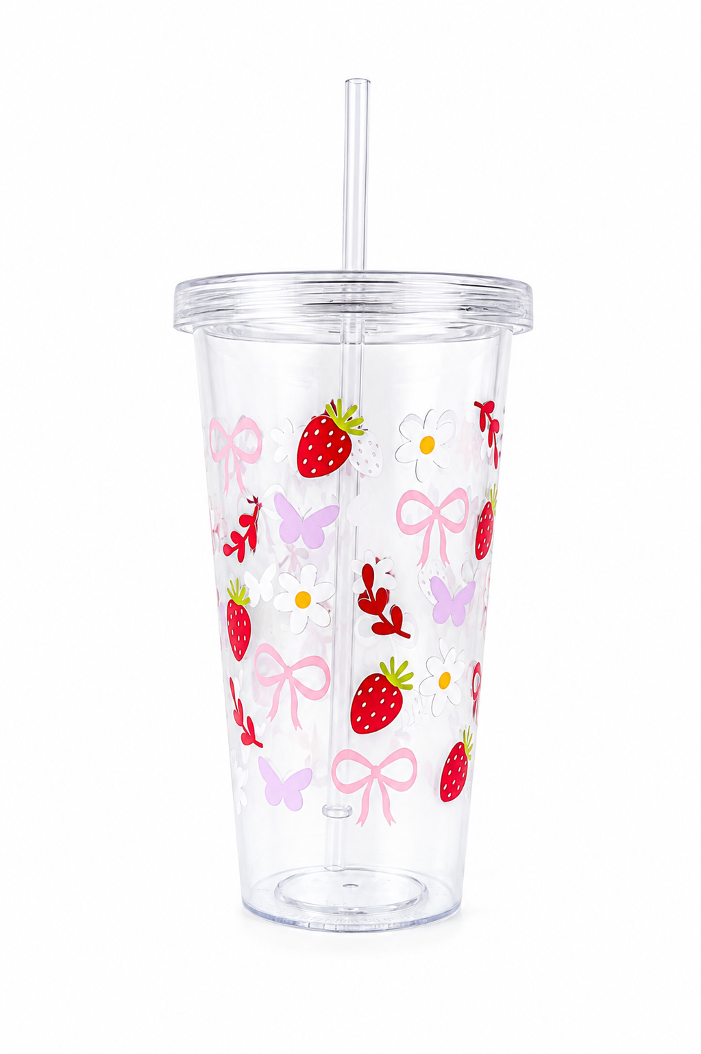Cold Cup Erdbeeren und Schleifen 750ml