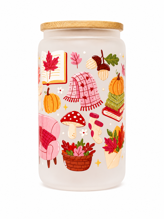 Trinkglas cozy autumn 470ml
