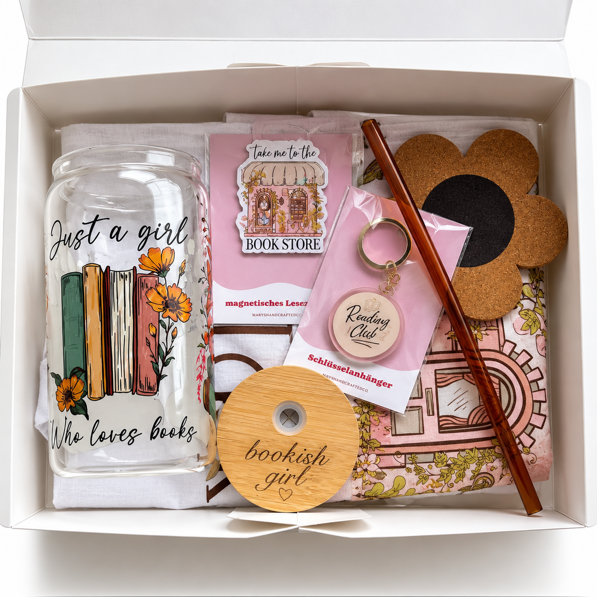 Set bookish Girl