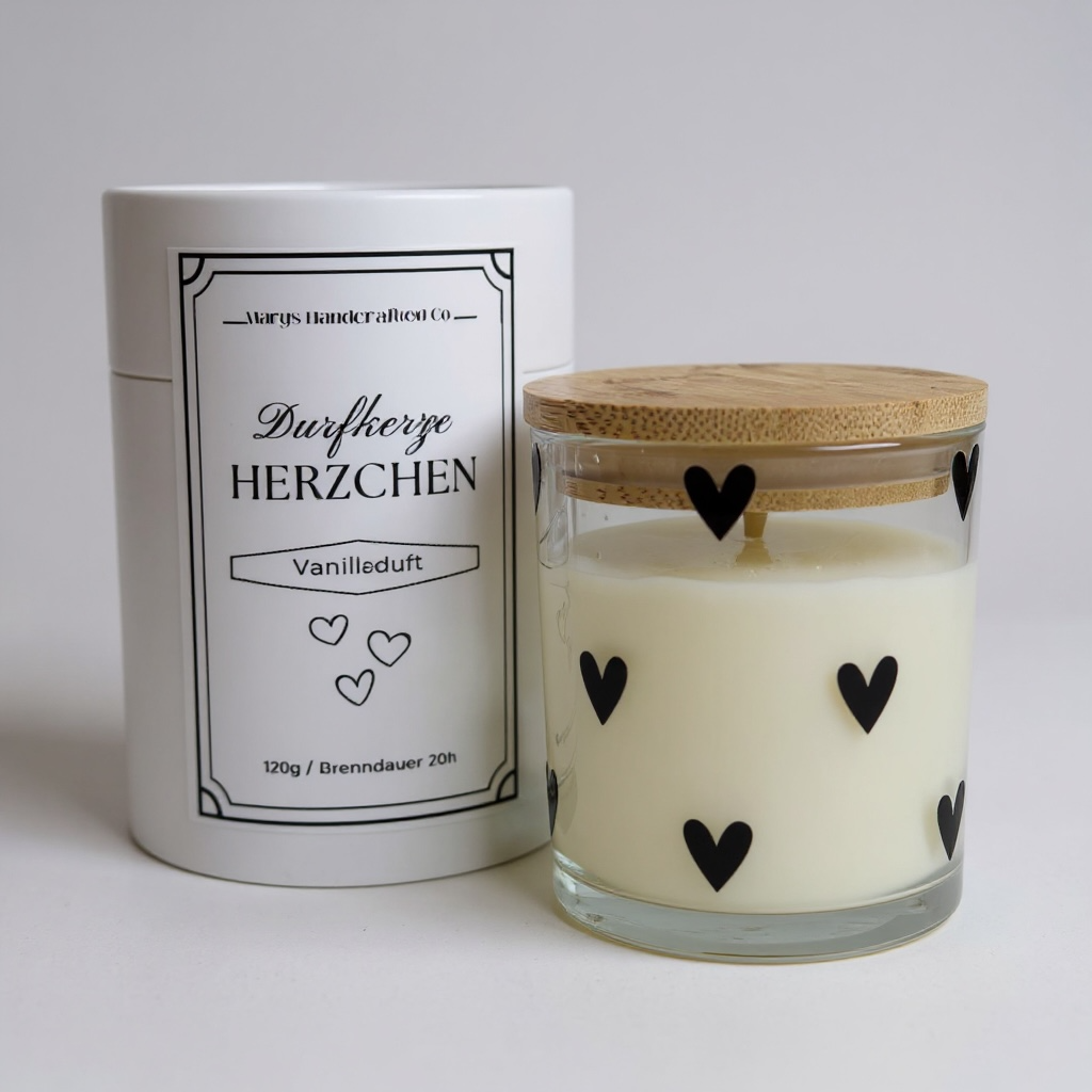 Duftkerze Herzchen