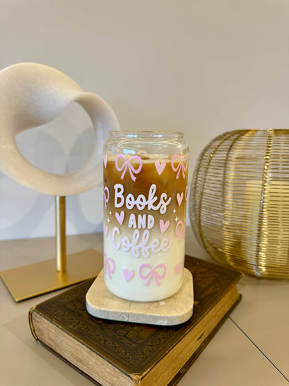 Trinkglas books and coffee 470ml