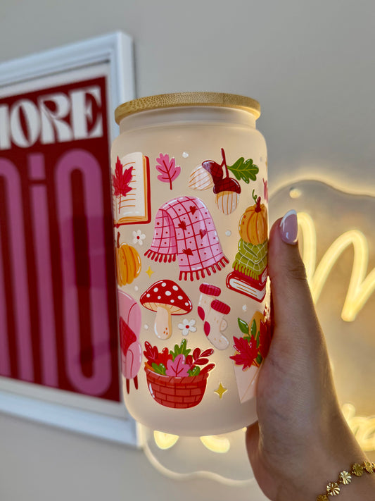 Trinkglas cozy autumn 470ml