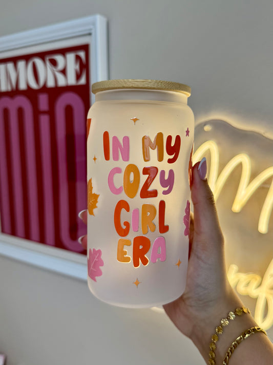 Trinkglas cozy girl era 470ml