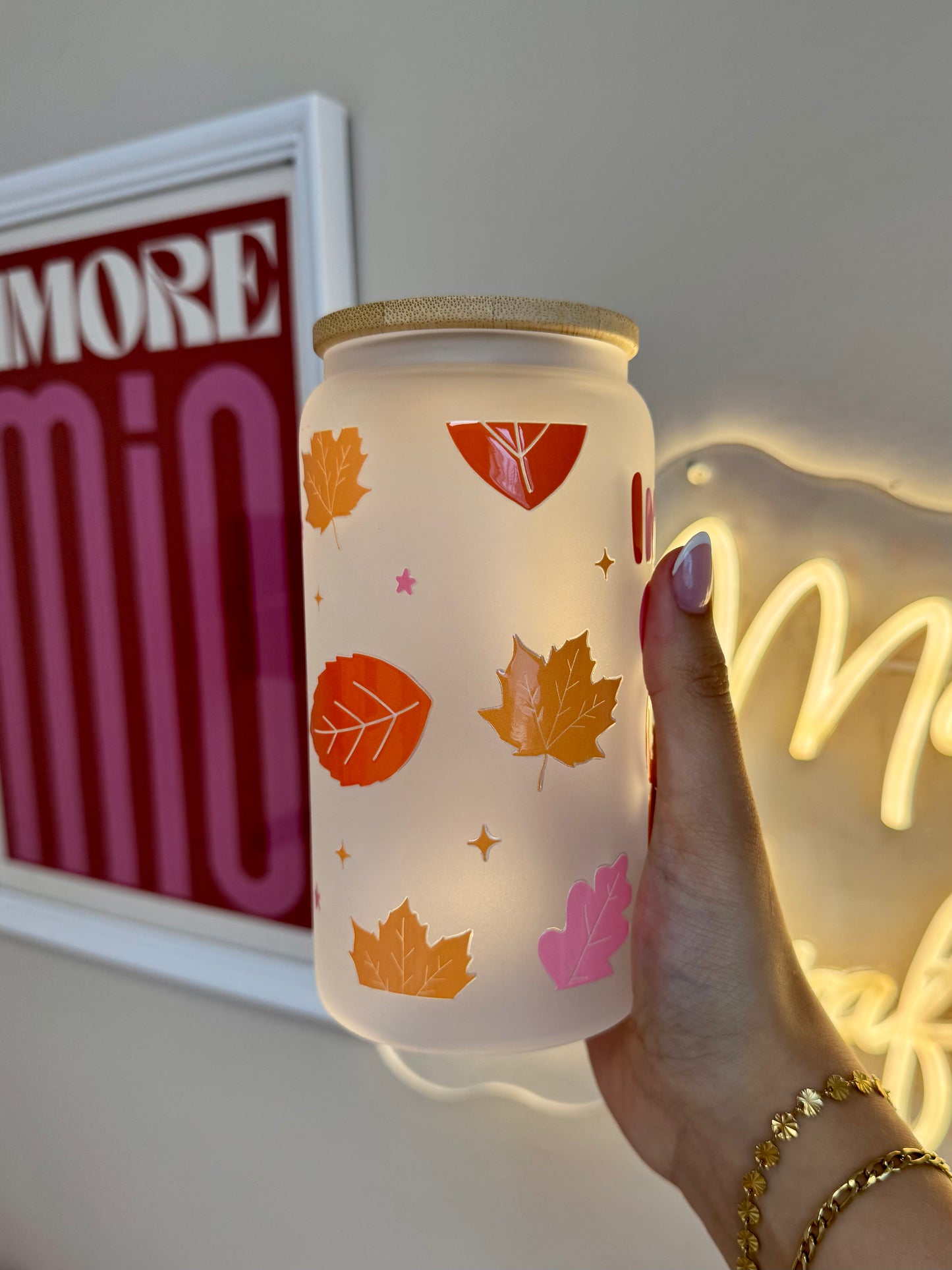 Trinkglas cozy girl era 470ml