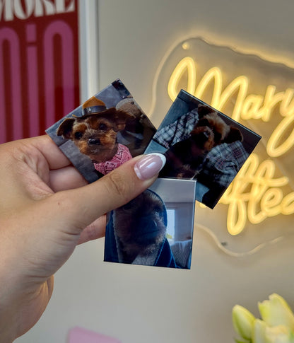 Fotomagnet 50×50 mm – individuell mit deinem Foto